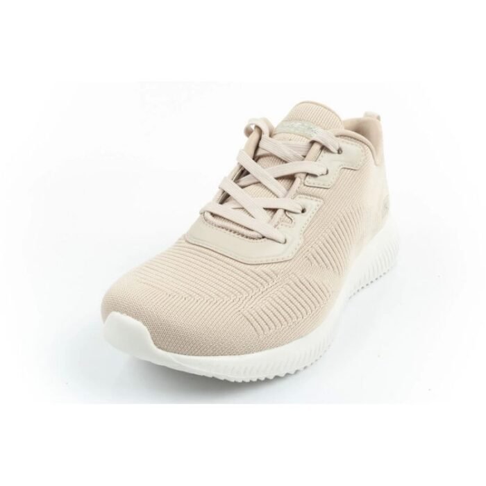 Ayakkabılar - Skechers Bobs Squad-Tough Talk W 32504NAT Spor Ayakkabıları (Kadın, Koşu) - Görsel 3