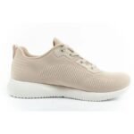 Ayakkabılar - Skechers Bobs Squad-Tough Talk W 32504NAT Spor Ayakkabıları (Kadın, Koşu) - Görsel 4