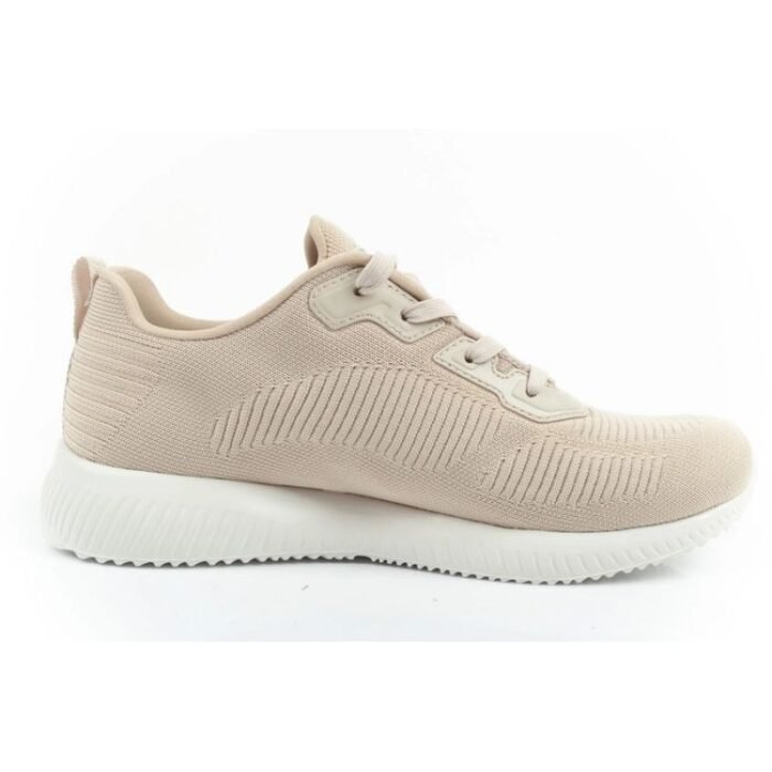 Ayakkabılar - Skechers Bobs Squad-Tough Talk W 32504NAT Spor Ayakkabıları (Kadın, Koşu) - Görsel 4
