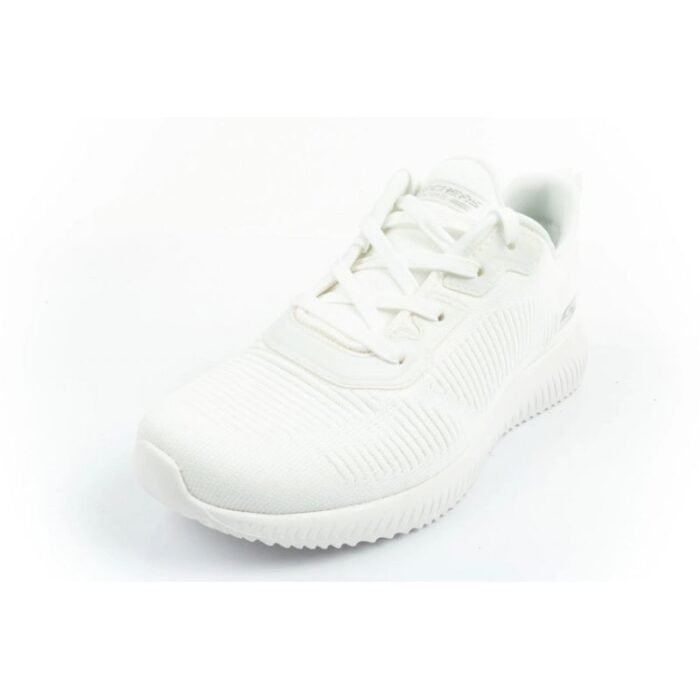 Ayakkabılar - Skechers Bobs Squad-Tough Talk W 32504WHT Spor Ayakkabıları (Kadın, Koşu) - Görsel 3