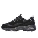 Ayakkabılar - Skechers D-Lites Biggest Fan Siyah Kadın Spor Ayakkabı 11930-BBK (Kadın, Yaşam Tarzı) - Görsel 2