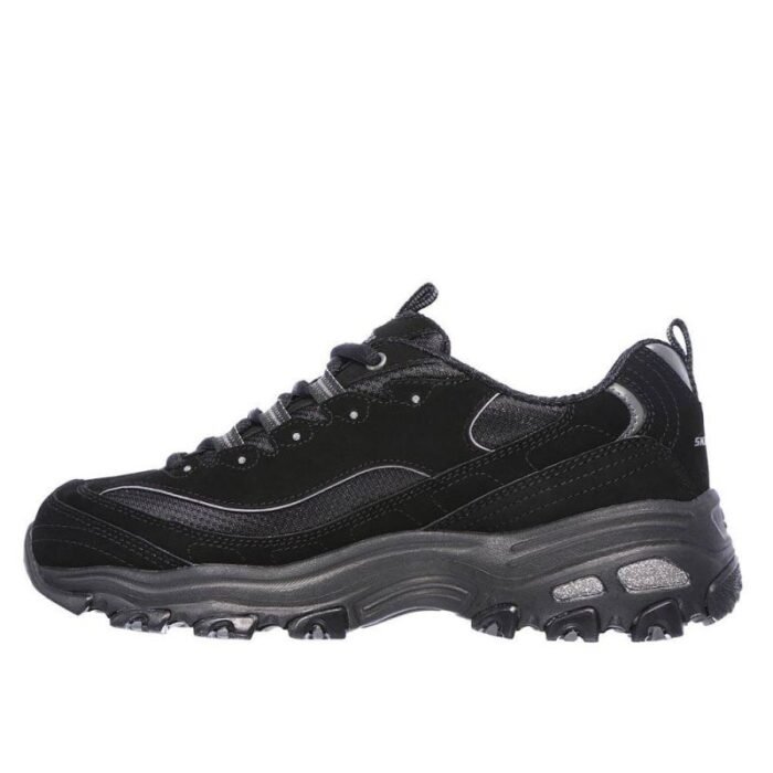Ayakkabılar - Skechers D-Lites Biggest Fan Siyah Kadın Spor Ayakkabı 11930-BBK (Kadın, Yaşam Tarzı) - Görsel 2