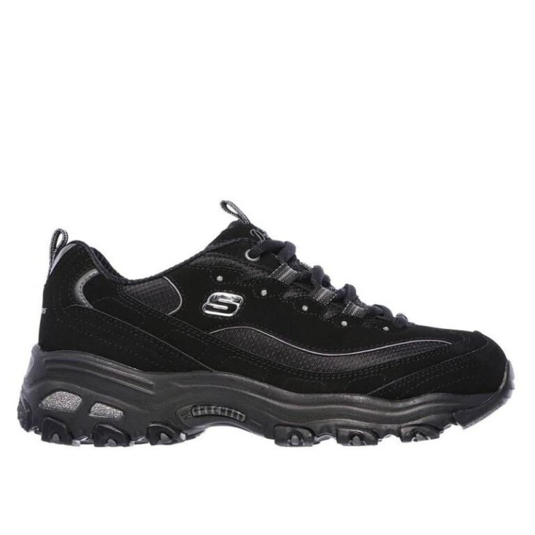 Ayakkabılar - Skechers D-Lites Biggest Fan Siyah Kadın Spor Ayakkabı 11930-BBK (Kadın, Yaşam Tarzı) - Ana Görsel