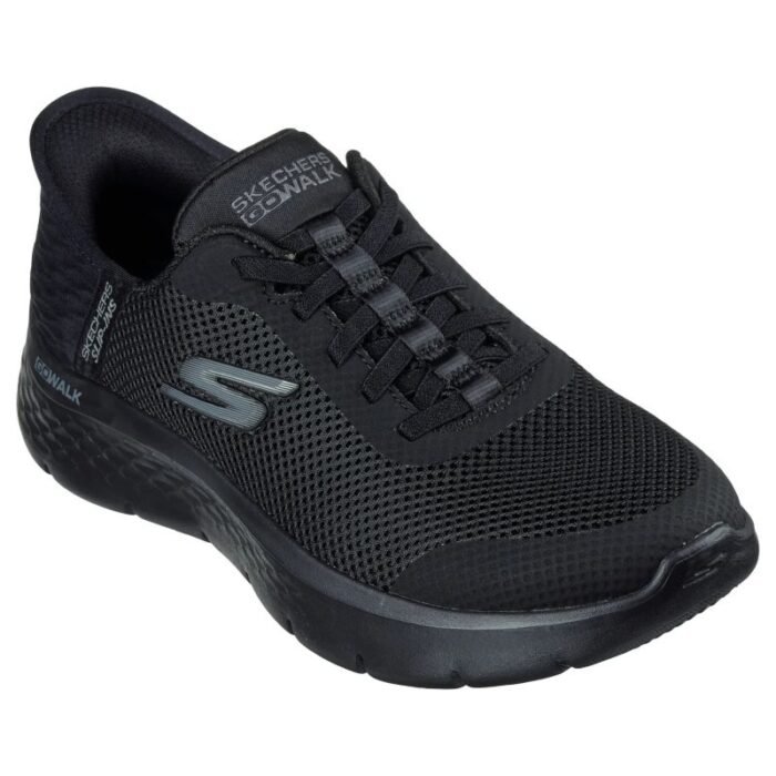 Ayakkabılar - Skechers Go Walk Flex Grand Entry W 124836BBK ayakkabı (Kadın, Yaşam Tarzı) - Görsel 4