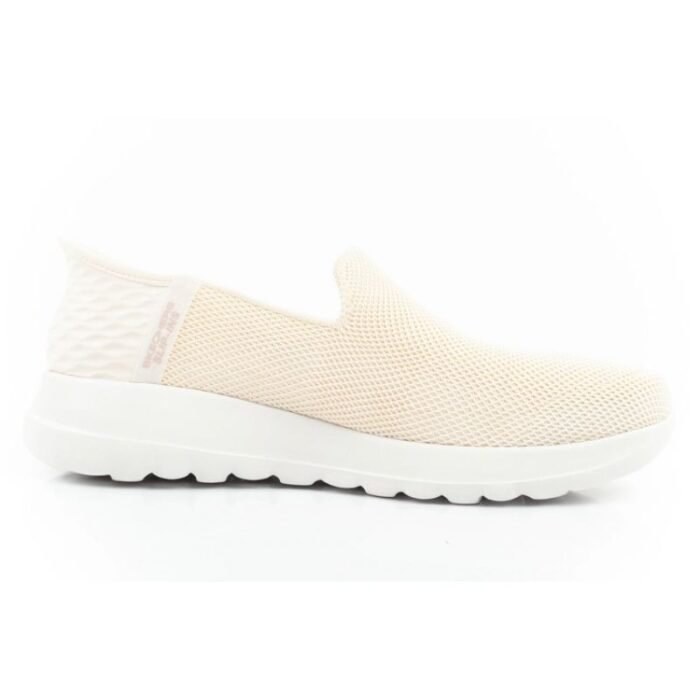 Ayakkabılar - Skechers Go Walk Joy-Vela Kayma Ayakkabıları W 124641OWHT (Kadın, Yaşam Tarzı) - Görsel 4