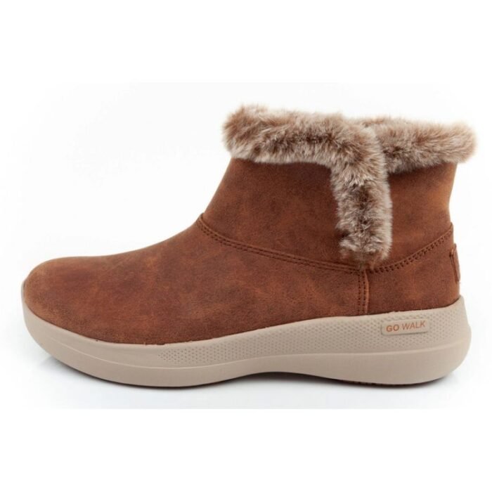 Ayakkabılar - Skechers Go Walk W 144660CSNT Kadın Botlar - Görsel 2