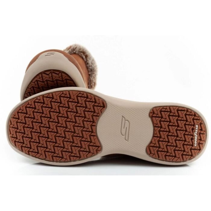 Ayakkabılar - Skechers Go Walk W 144660CSNT Kadın Botlar - Görsel 8