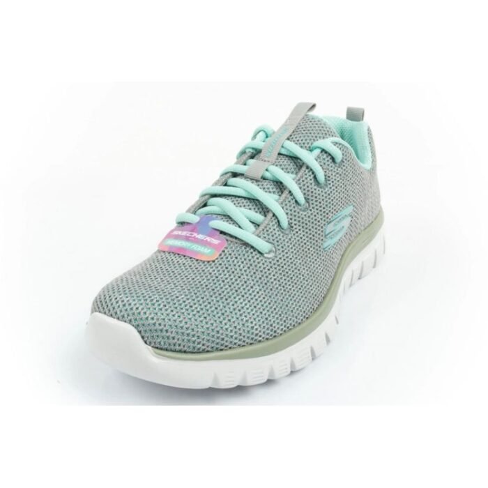 Ayakkabılar - Skechers Graceful Twisted Fortune W 12614GYMN kadın spor ayakkabı (Kadın, Yaşam Tarzı) - Görsel 3