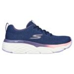 Ayakkabılar - Skechers Max Cushioning Elite Clarion W Ayakkabı 128564-NVPR (Kadın, Antrenman) - Görsel 4