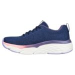 Ayakkabılar - Skechers Max Cushioning Elite Clarion W Ayakkabı 128564-NVPR (Kadın, Antrenman) - Görsel 5