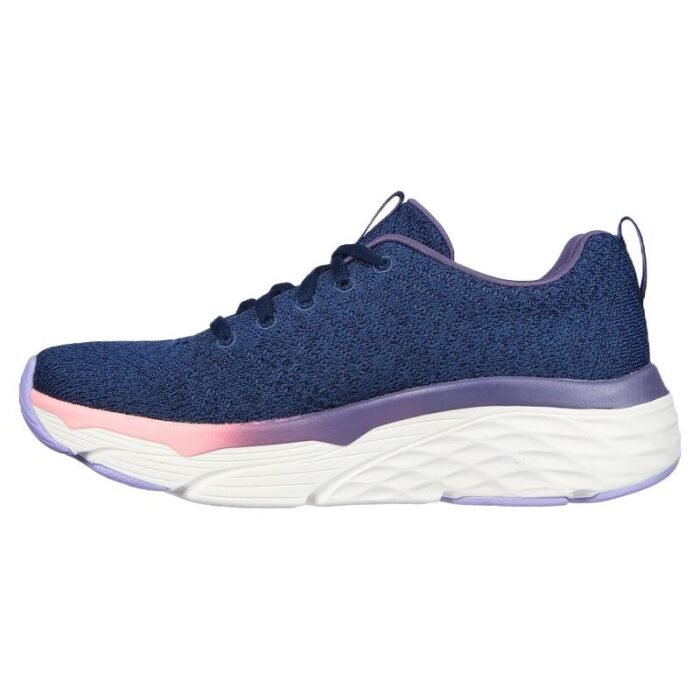 Ayakkabılar - Skechers Max Cushioning Elite Clarion W Ayakkabı 128564-NVPR (Kadın, Antrenman) - Görsel 8
