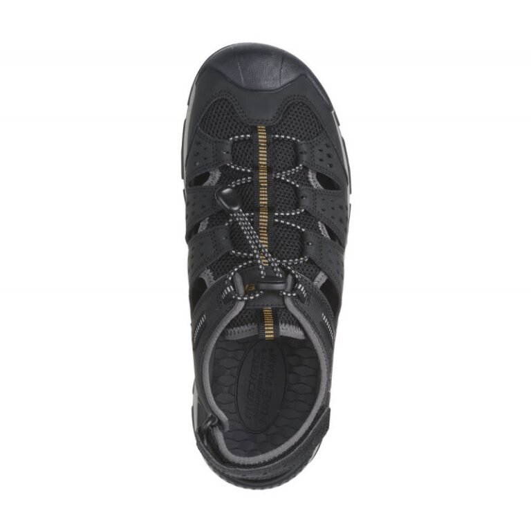 Erkek - Skechers Menard M 205113 BLK Sandalet (Erkek, Yaşam Tarzı) - Ana Görsel