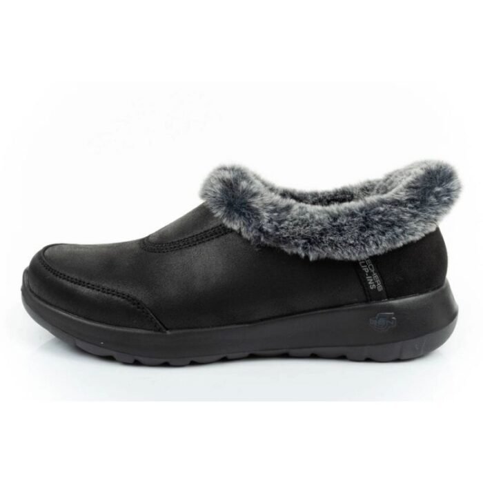 Ayakkabılar - Skechers ON-THE W 175490BKGY Kadın Bot - Görsel 3