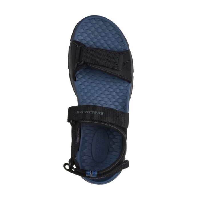 Erkek - Skechers Rahat Fit Sandaletler Tresmen Ryer M 205112-SİYAH - Görsel 3