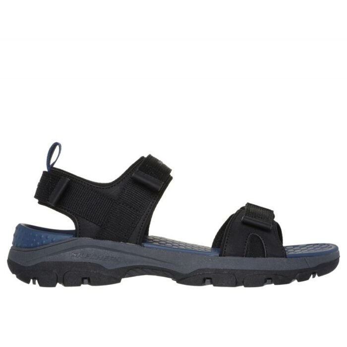Erkek - Skechers Rahat Fit Sandaletler Tresmen Ryer M 205112-SİYAH - Görsel 4