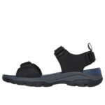 Erkek - Skechers Rahat Fit Sandaletler Tresmen Ryer M 205112-SİYAH - Görsel 5