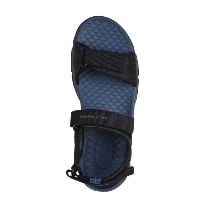 Erkek - Skechers Rahat Fit Sandaletler Tresmen Ryer M 205112-SİYAH - Görsel 8