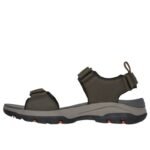 Erkek - Skechers Rahat Fit Sandaletler Tresmen Ryer M 205112-OLV - Görsel 5