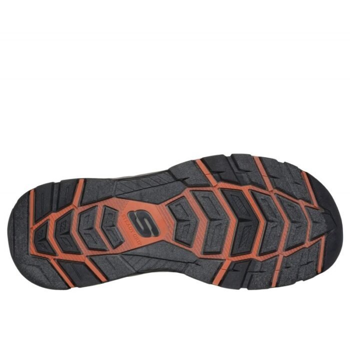 Erkek - Skechers Rahat Fit Sandaletler Tresmen Ryer M 205112-OLV - Görsel 7