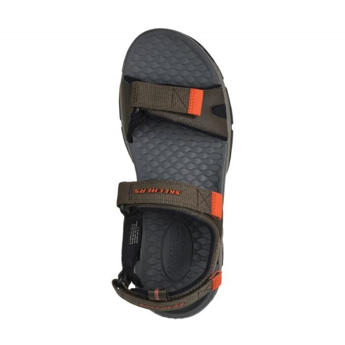 Erkek - Skechers Rahat Fit Sandaletler Tresmen Ryer M 205112-OLV - Görsel 8