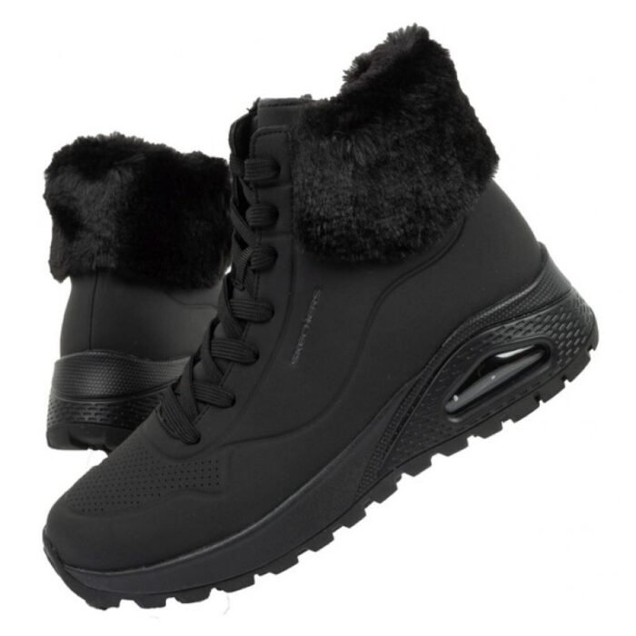 Ayakkabılar - Skechers Uno Rugged W 167274BBK Kadın Ayakkabı (Kadın, TurizmDış Mekan) - Görsel 2