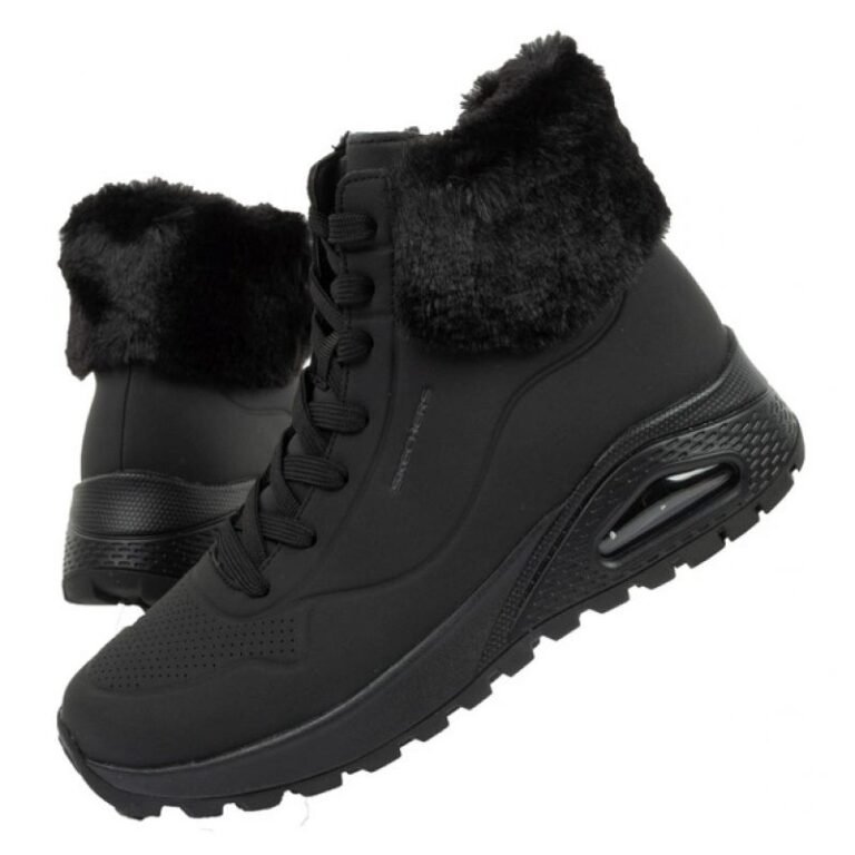 Ayakkabılar - Skechers Uno Rugged W 167274BBK Kadın Ayakkabı (Kadın, TurizmDış Mekan) - Görsel 2