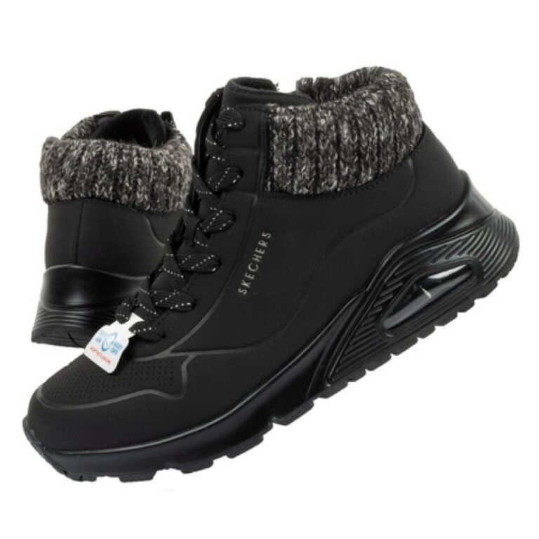 Ayakkabılar - Skechers Uno Rugged W 167274BBK Kadın Ayakkabı (Kadın, TurizmDış Mekan) - Ana Görsel