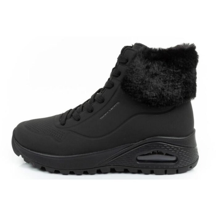 Ayakkabılar - Skechers Uno Rugged W 167274BBK Kadın Ayakkabı (Kadın, TurizmDış Mekan) - Görsel 3