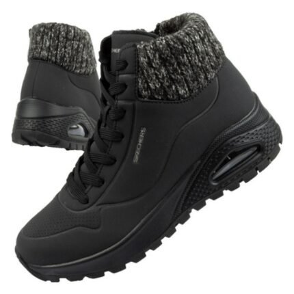 Ayakkabılar - Skechers Uno Rugged W 167988 BLK Kadın Spor Ayakkabı (Kadın, TurizmDış Mekan) - Ana Görsel