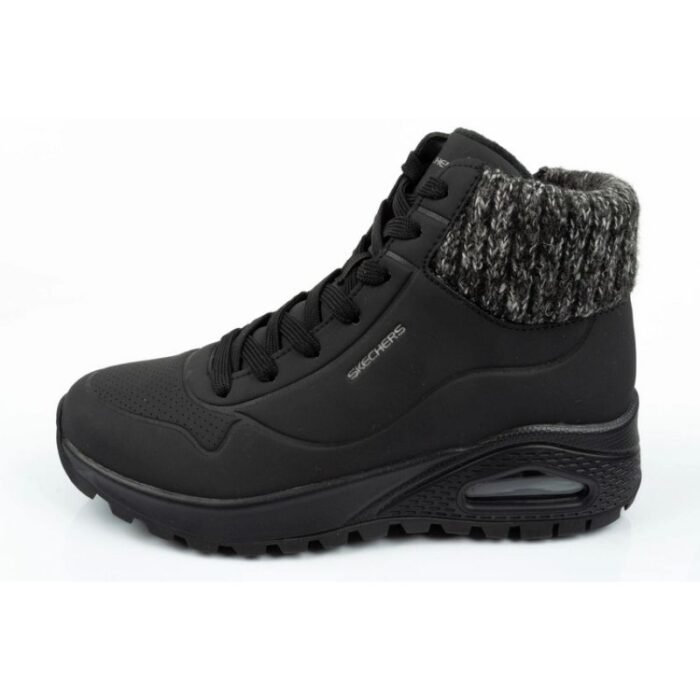 Ayakkabılar - Skechers Uno Rugged W 167988 BLK Kadın Spor Ayakkabı (Kadın, TurizmDış Mekan) - Görsel 3