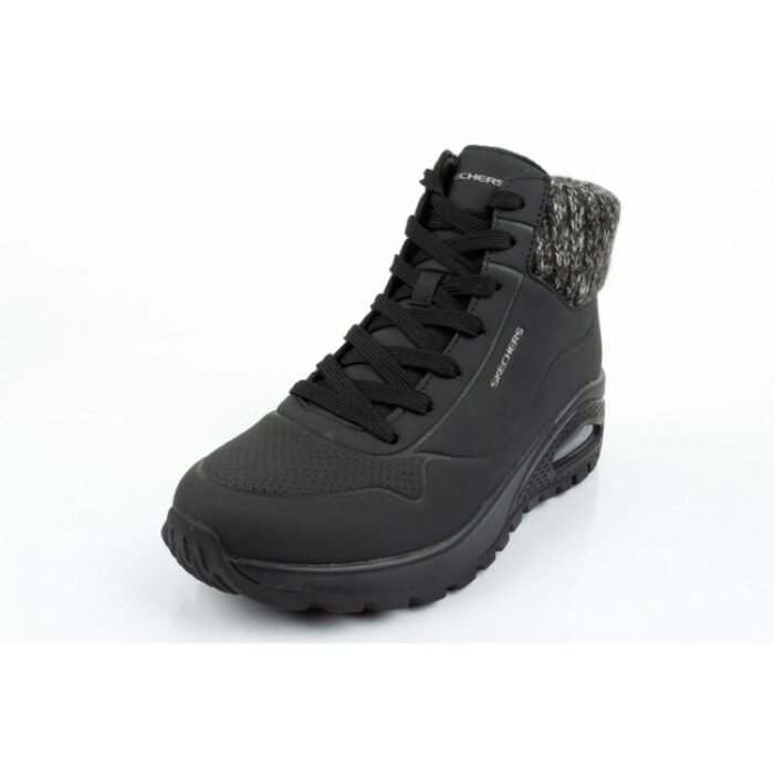 Ayakkabılar - Skechers Uno Rugged W 167988 BLK Kadın Spor Ayakkabı (Kadın, TurizmDış Mekan) - Görsel 4