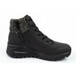 Ayakkabılar - Skechers Uno Rugged W 167988 BLK Kadın Spor Ayakkabı (Kadın, TurizmDış Mekan) - Görsel 5