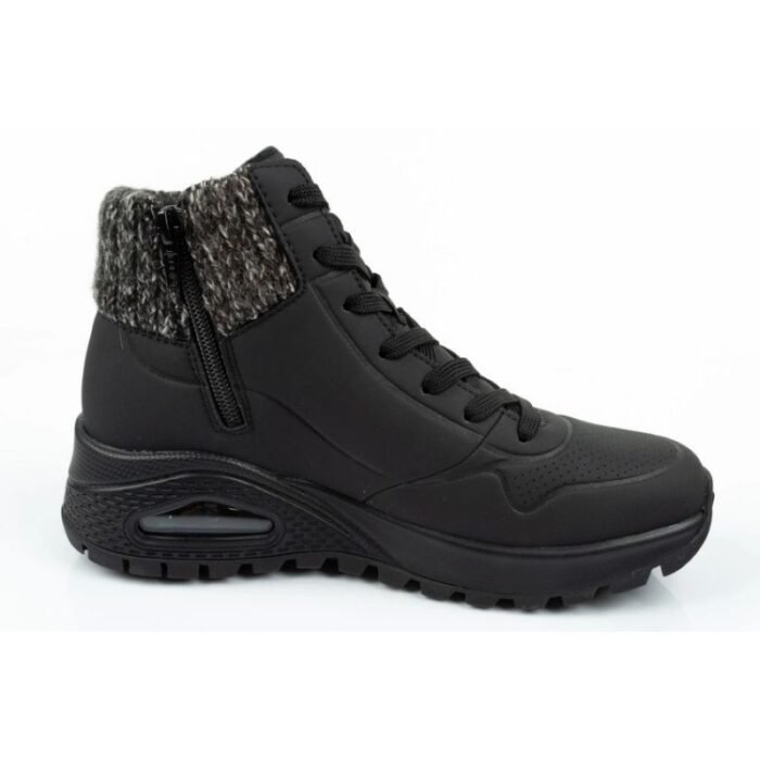 Ayakkabılar - Skechers Uno Rugged W 167988 BLK Kadın Spor Ayakkabı (Kadın, TurizmDış Mekan) - Görsel 5