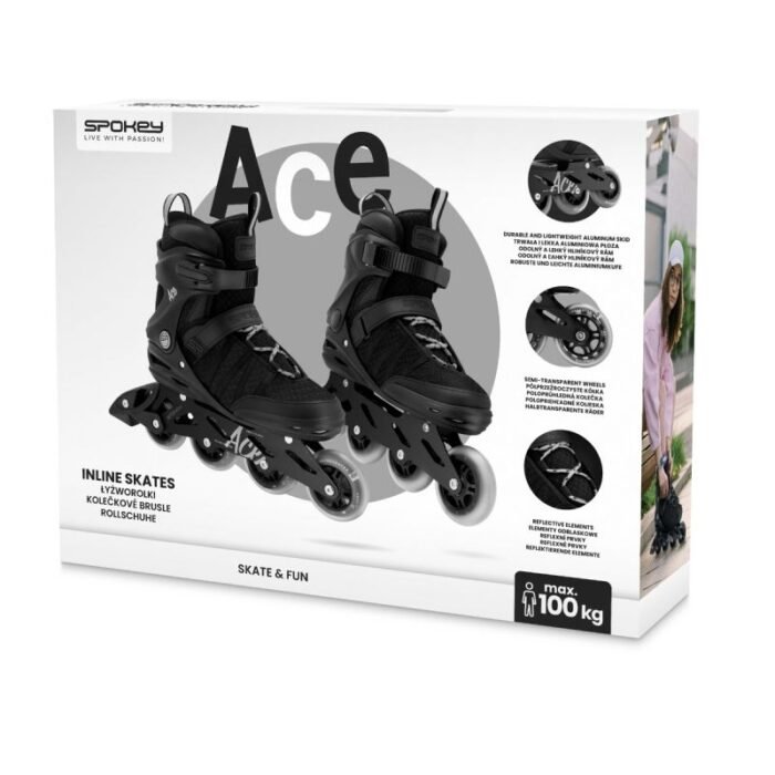 Çocuk - Spokey Ace SPK-944694 Paten 41 Beden - Görsel 2
