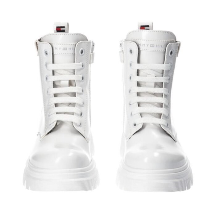 Tommy Hilfiger Kadın Lacu UP Bootie W Ayakkabı - Görsel 5