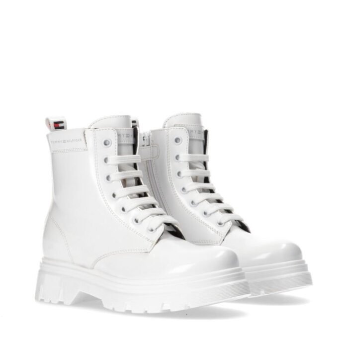 Tommy Hilfiger Kadın Lacu UP Bootie W Ayakkabı - Görsel 6