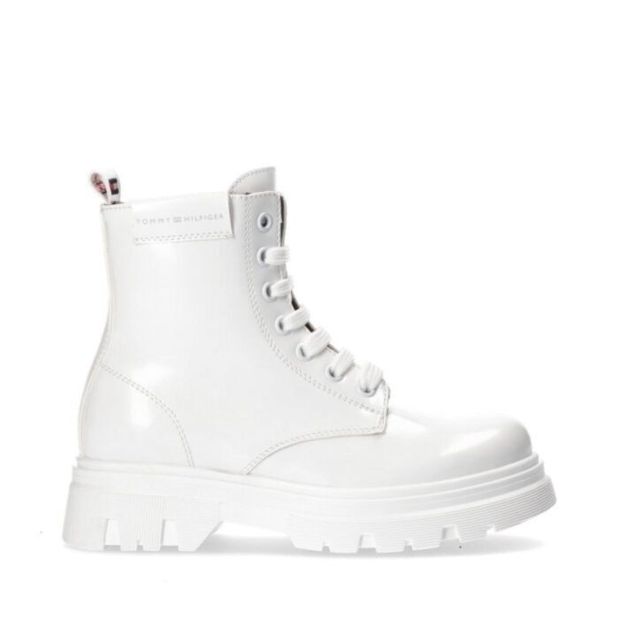 Tommy Hilfiger Kadın Lacu UP Bootie W Ayakkabı - Görsel 7