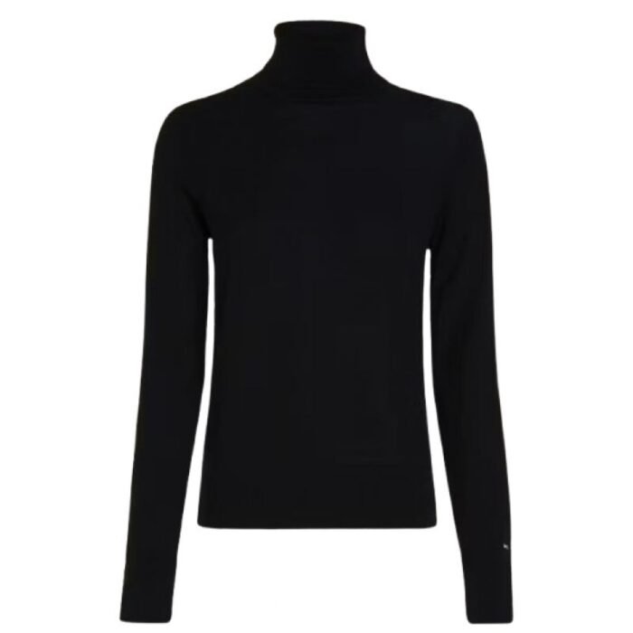 Kadın - Tommy Hilfiger Kadın Regular Yün Turtleneck - Ana Görsel