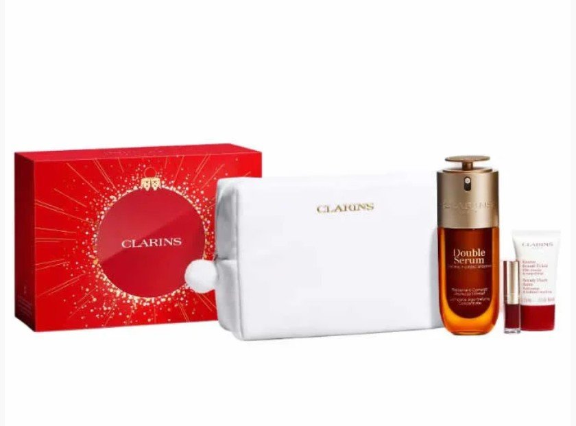 Ekran görüntüsü 2025-10-22 212432 Kozmetik - Clarins Double Serum 75 ml Cilt Bakım Seti (4 Parça) - Ana Görsel