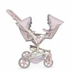 Pembe Oyuncak Bebek Arabası 4