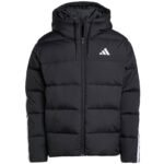 Kadın - adidas Essentials Climawarm 3 Şeritli Şişme Kapüşonlu Mont (Erkek, TurizmDış Mekan) - Ana Görsel