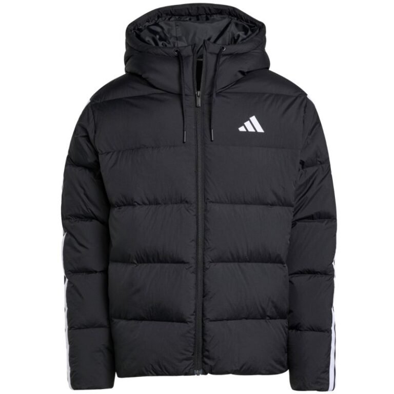 Kadın - adidas Essentials Climawarm 3 Şeritli Şişme Kapüşonlu Mont (Erkek, TurizmDış Mekan) - Ana Görsel