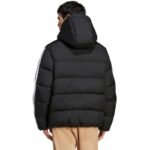 Kadın - adidas Essentials Climawarm 3 Şeritli Şişme Kapüşonlu Mont (Erkek, TurizmDış Mekan) - Görsel 3