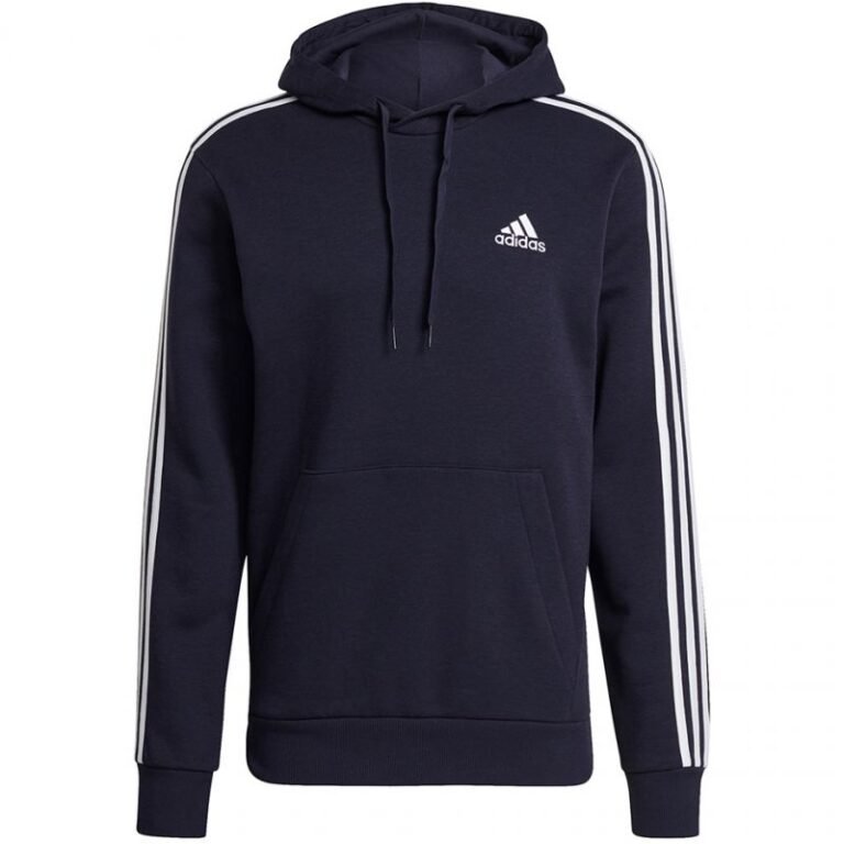 Kadın - adidas Essentials Fleece 3-Stripes Kapşonlu Sweatshirt M GK9073 (Erkek, Yaşam Tarzı) - Ana Görsel