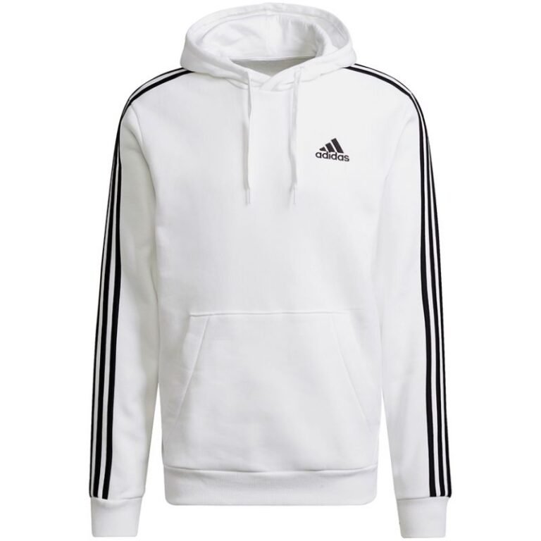 Kadın - adidas Essentials Fleece 3-Şeritli Kapüşonlu Sweatshirt M GU2522 (Erkek, Yaşam Tarzı) - Görsel 2