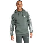 Kadın - adidas Essentials Fleece 3-Şeritli Kapüşonlu Sweatshirt Erkek IX2366 (Erkek, Antrenman) - Görsel 2
