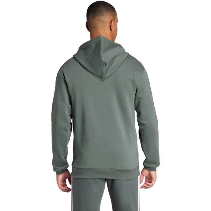 Kadın - adidas Essentials Fleece 3-Şeritli Kapüşonlu Sweatshirt Erkek IX2366 (Erkek, Antrenman) - Görsel 3