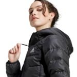 Kadın - adidas Essentials Hafif Şişme Kapşonlu Ceket Kadın HZ5724 (Kadın, TurizmDış Mekan) - Görsel 5