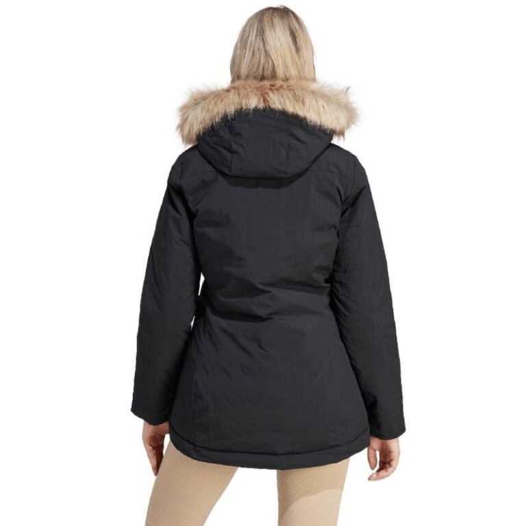 Kadın - adidas Kadın Parka Kapüşonlu Kürklü Ceket (Kadın, Yaşam Tarzı) - Görsel 2