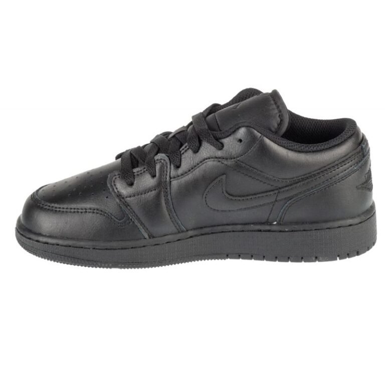 Ayakkabılar - Air Jordan 1 Low GS Jr 553560-093 ayakkabı - Görsel 2